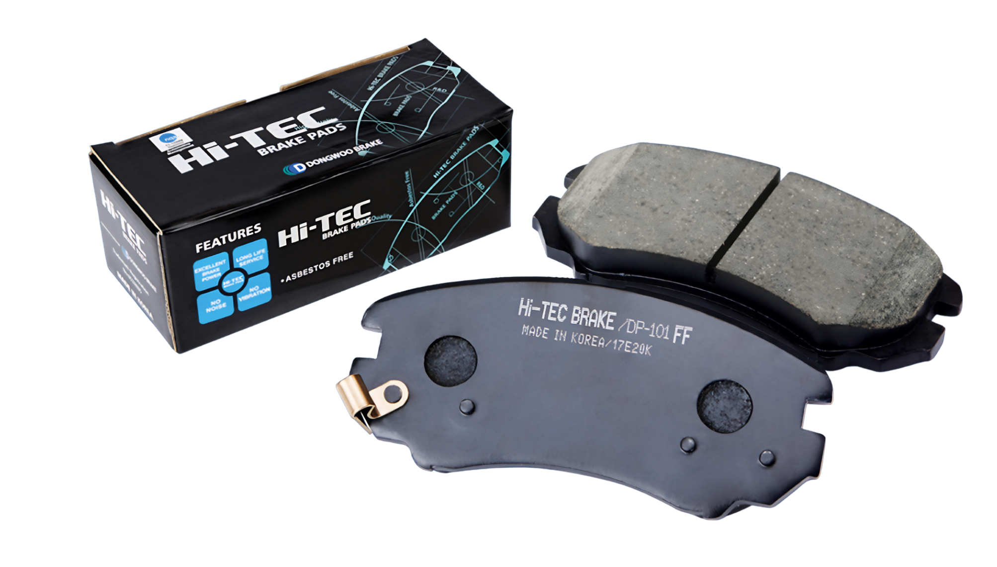 Hi-TEC brake pads by Dongwoo Brake